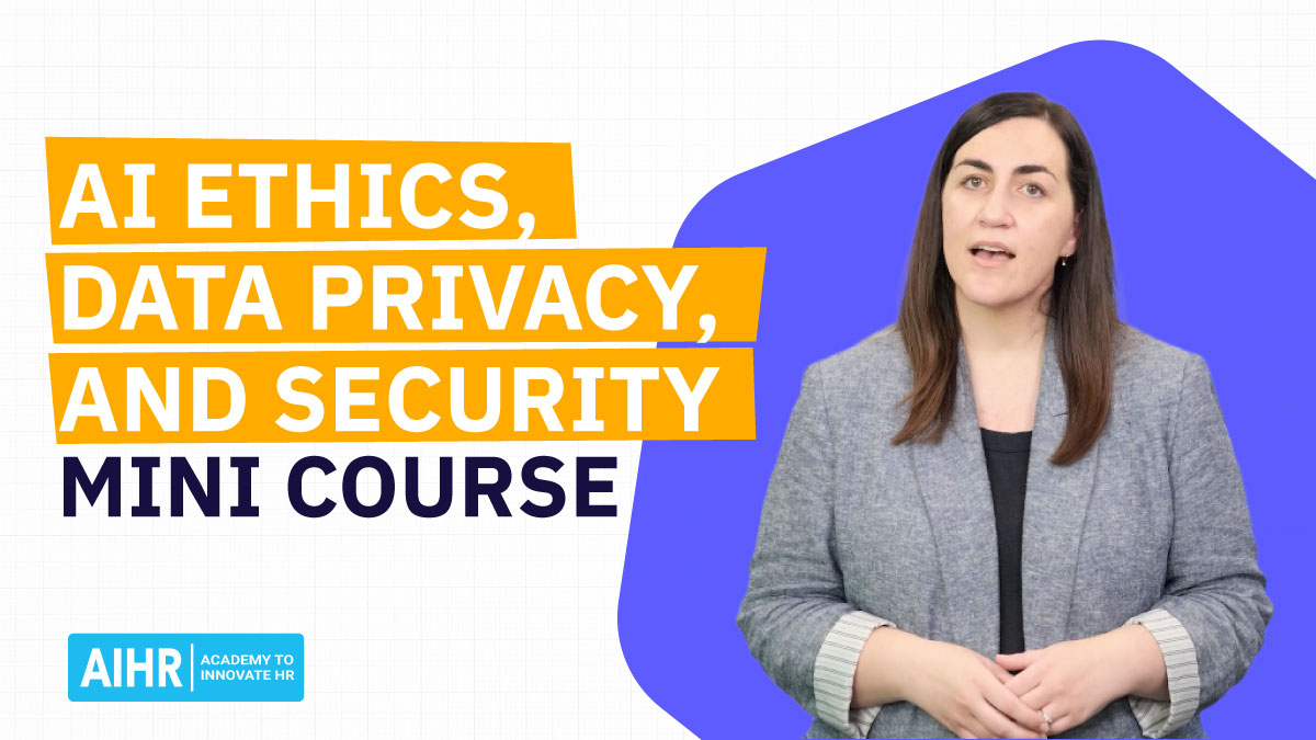 AI Ethics, Data Privacy, and Security