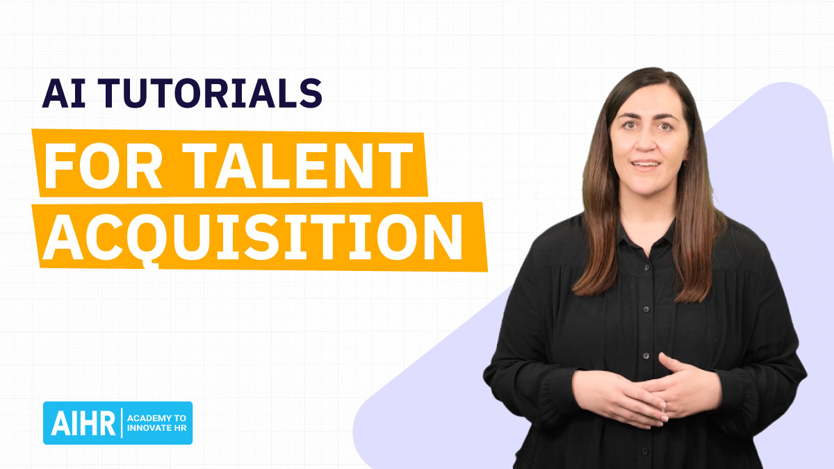 AI Tutorials for Talent Acquisition
