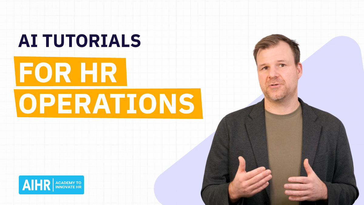 AI Tutorials for HR Operations