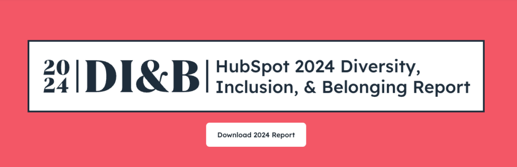 HubSpot's DI&B 2024 report.