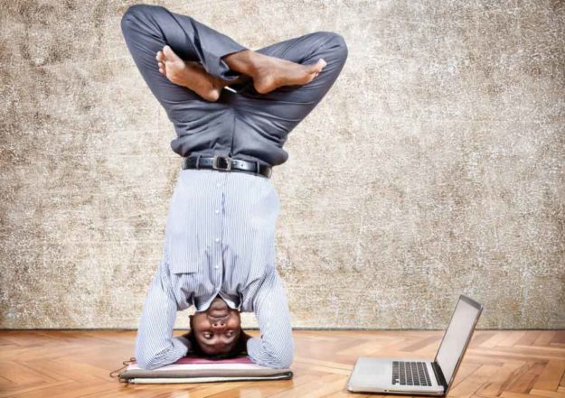 Flextime behind a laptop
