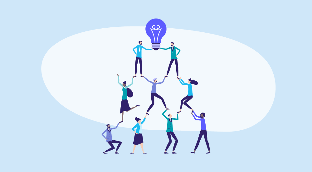 Conceptual representation of an HRBP team.