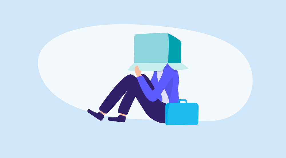 A conceptual idea of job dissatisfaction.