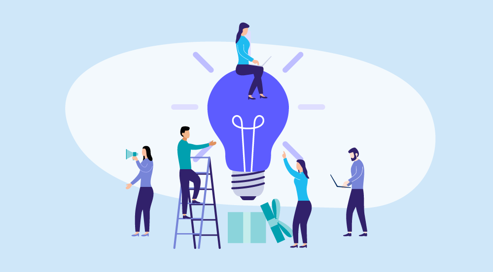 Conceptual illustration representing a people strategy.