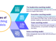 4 types of coaching models: Leadership, executive, team & sales.