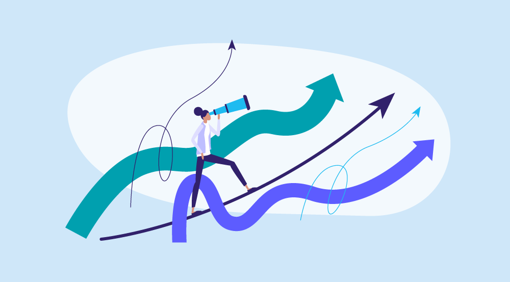 Conceptual illustration representing best online courses for starting a career in HR.