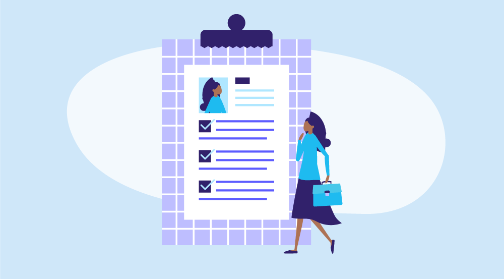 Conceptual illustration of how to get into HR